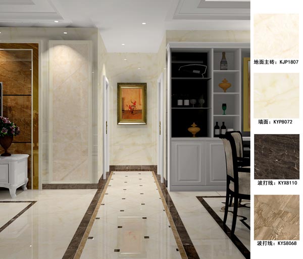 金艾陶家裝:天津廊坊塞納榮府148㎡簡歐風格裝修鑒賞