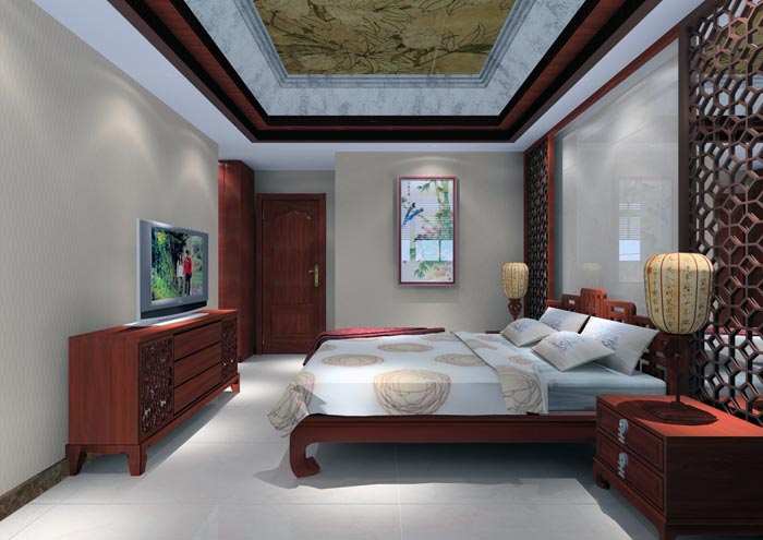 金艾陶家裝:佛山合景新鴻基·瀧景113㎡新中式裝修效果鑒賞