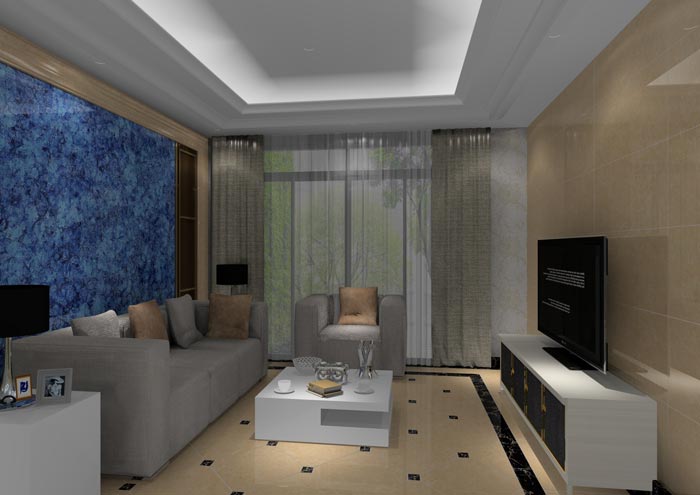 金艾陶家裝:佛山丹灶 桂丹頤景園80㎡簡約現(xiàn)代裝修效果鑒賞