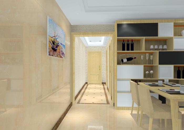 金艾陶家裝:佛山水悅龍灣89㎡現代簡約裝修效果鑒賞