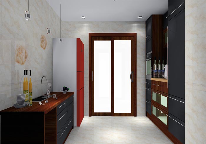 金艾陶家裝:井岡山和諧家園安置小區(qū)130㎡中式風(fēng)格裝修鑒賞