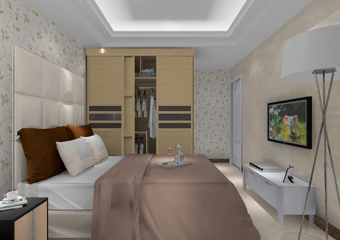 金艾陶家裝:佛山獅山上林苑91㎡簡約風格裝修鑒賞