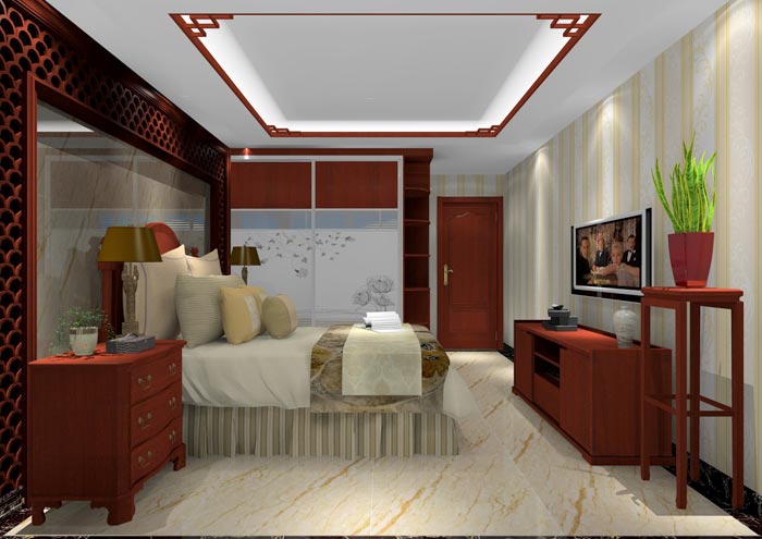 金艾陶家裝：佛山佛山容桂頤澳花園112㎡的中式風(fēng)格裝修鑒賞