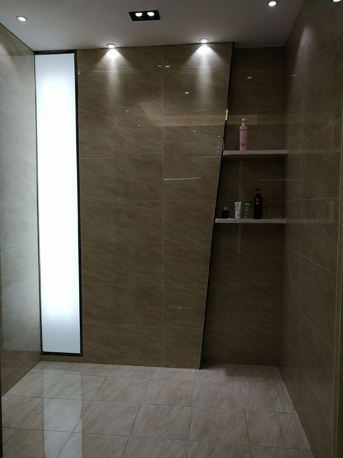 【實(shí)景案例】陶瓷一線品牌金艾陶瓷磚重慶墊江200方專賣店鑒賞