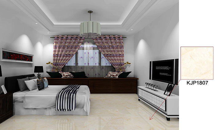 佛山萬(wàn)科·湖岸裝修案例臥室效果圖