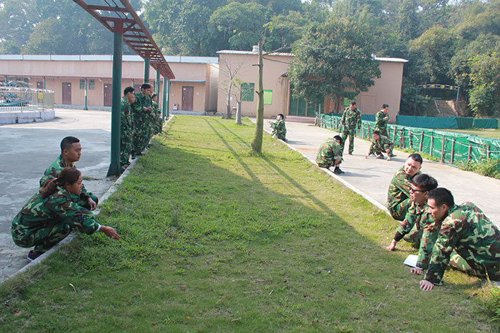 2017年2月13-15日，金艾陶“虎狼道”戶外拓展訓(xùn)練圓滿結(jié)束